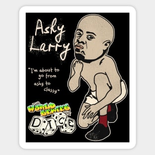 Ashy Larry Sticker